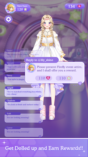 Star Idol Doll Dressup Game ekran görüntüsü
