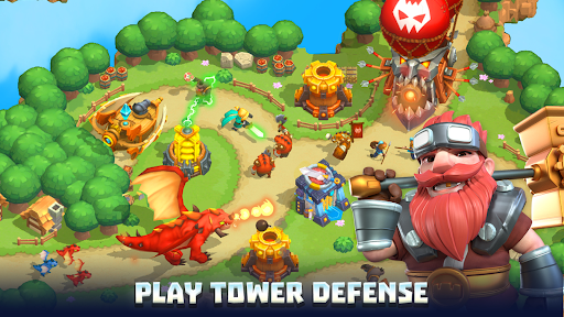 Wild Sky TD: Tower Defense RPG ekran görüntüsü