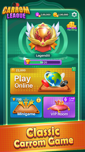 Carrom League: Friends Online ekran görüntüsü
