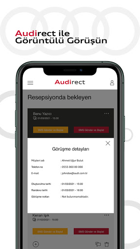 Audirect ekran görüntüsü