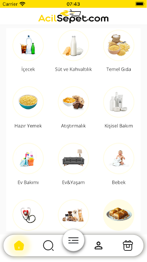 AcilSepet ekran görüntüsü