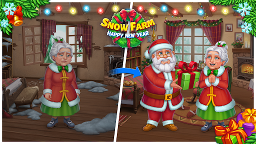 Snow Farm - Santa Family story ekran görüntüsü
