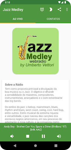 Rádio Jazz Medley ekran görüntüsü