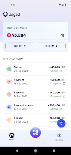 J-Wallet ekran görüntüsü