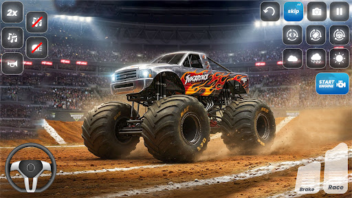 Monster Truck 3D Offline Games ekran görüntüsü