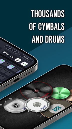 Real Drum: elektronik davul ekran görüntüsü