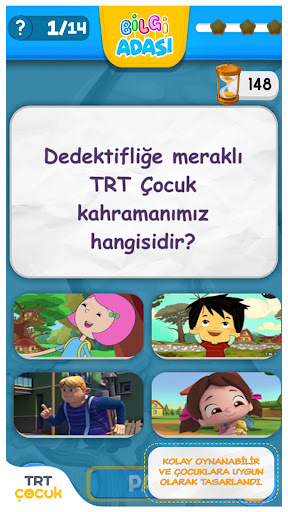 TRT Bilgi Adası ekran görüntüsü