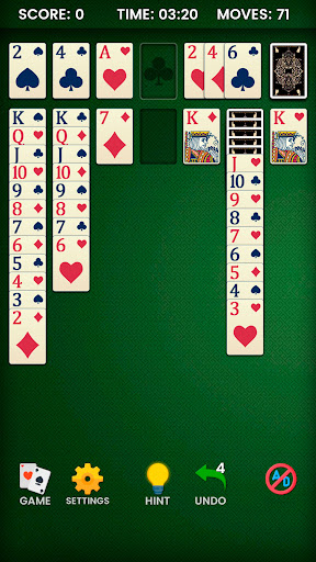 Solitaire Klondike Offline ekran görüntüsü