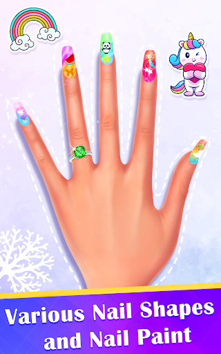 Nails Salon Games - Nail Art ekran görüntüsü