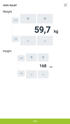 Athlete Analyzer Kiosk ekran görüntüsü