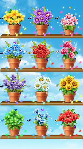 Flower Matching Game ekran görüntüsü