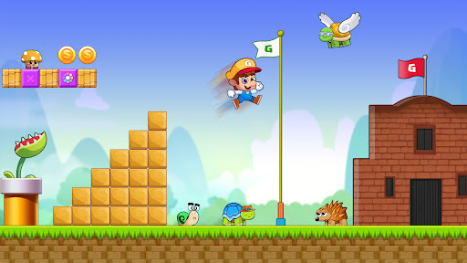 Super Gino Bros - Jump & Run ekran görüntüsü