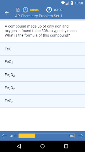 AP Chemistry Practice & Prep ekran görüntüsü