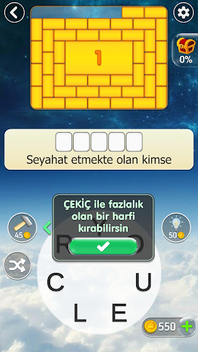 Kelime Oyunu WFF - Bulmaca ekran görüntüsü