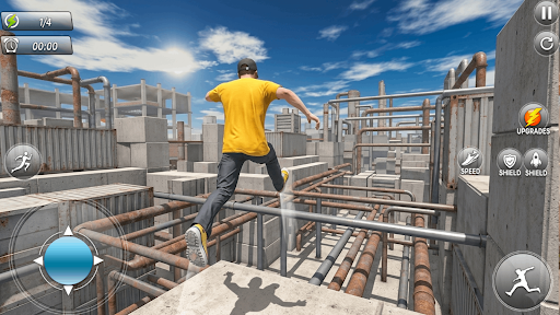 Only Up Sky Rooftop Parkour 3D ekran görüntüsü