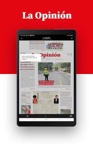 La Opinión Cúcuta ekran görüntüsü