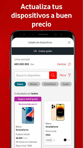 Mi Vodafone ekran görüntüsü