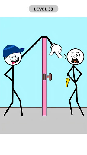 Stickman Thief Puzzle IQ Games ekran görüntüsü