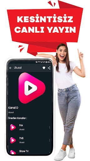 Mobil Canlı Tv izle - Full HD ekran görüntüsü