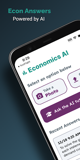 Economics AI - Econ Answers ekran görüntüsü