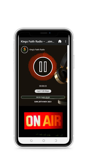 Kings Faith Radio ekran görüntüsü