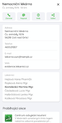 Lékárny v ČR - podporují eRece ekran görüntüsü