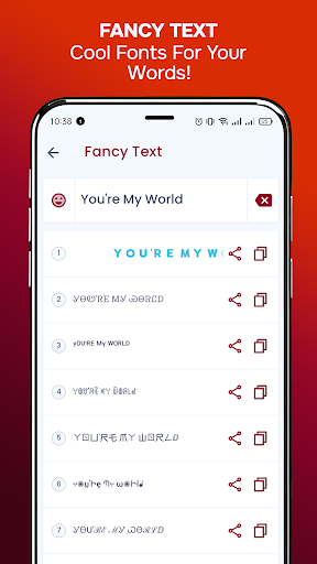 Font Fire - Stylish Text Font ekran görüntüsü