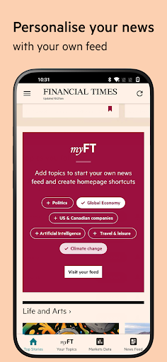 Financial Times: Business News ekran görüntüsü