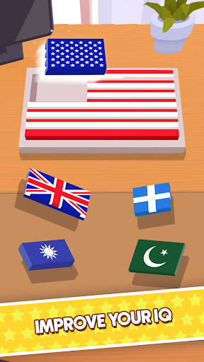 Drop Fit: World Flag Puzzle ekran görüntüsü