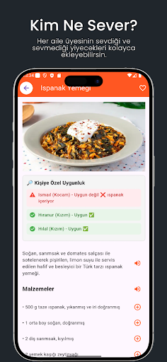 ChefGPT: AI Yemek Tarifleri ekran görüntüsü