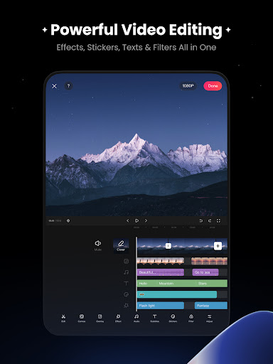 KwaiCut - Video Editor ekran görüntüsü