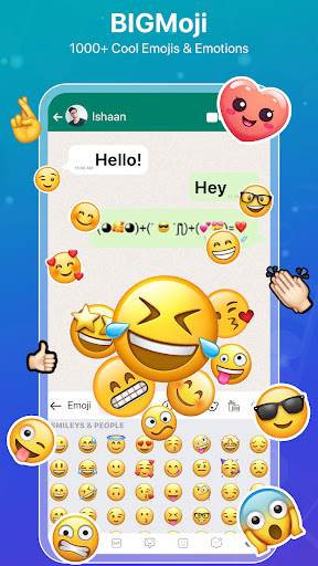 Fontzy klavye : Emoji ekran görüntüsü