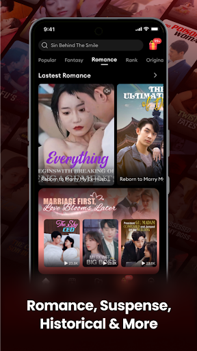 Dramini: Watch Dramas & Movies ekran görüntüsü