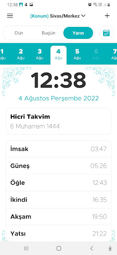 Nasihat Takvimi ekran görüntüsü