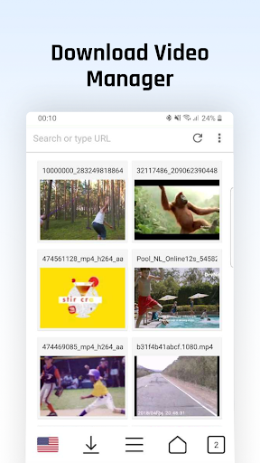 Proxy ve indirme Tarayıcısı ekran görüntüsü