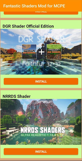 Fantastic Shaders Mod for MCPE ekran görüntüsü