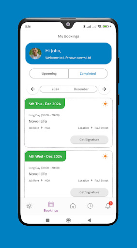 Lifesave Carers ekran görüntüsü