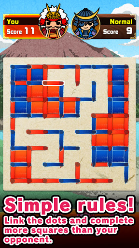 Dots and Boxes Battle game ekran görüntüsü