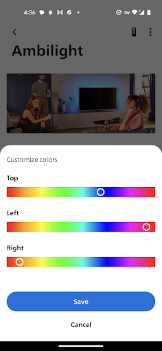 Philips TV Remote ekran görüntüsü