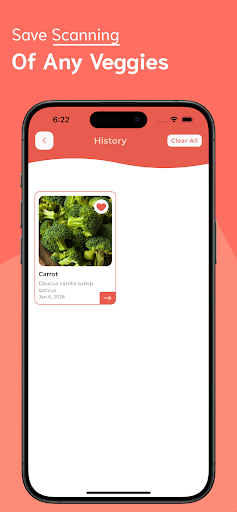 Vegetable Identifier ekran görüntüsü