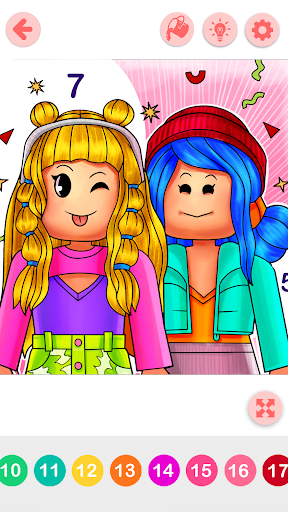 Blox World Coloring Book ekran görüntüsü