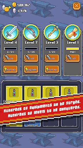 Idle Might Hero ekran görüntüsü