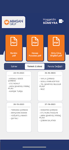 Mimsan İK ekran görüntüsü