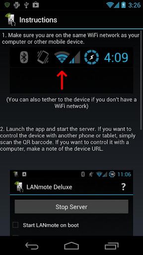 LANmote Deluxe ekran görüntüsü