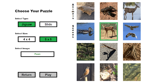 Swiggart's Nature Puzzles ekran görüntüsü
