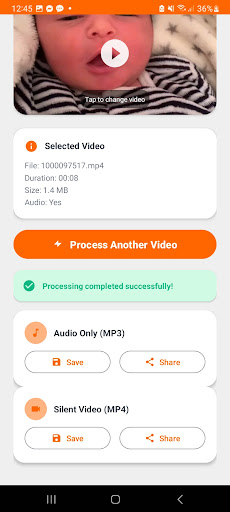 Video to MP3 Conversion ekran görüntüsü