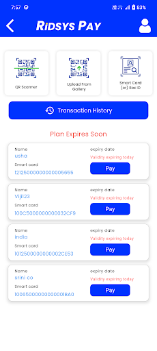 Ridsys pay ekran görüntüsü