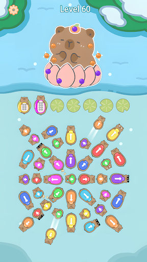Capybara Traffic Jam Match 3D ekran görüntüsü