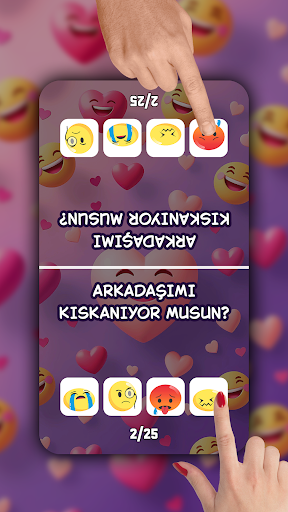 Ruh Eşi Tarayıcı: Emoji Testi ekran görüntüsü