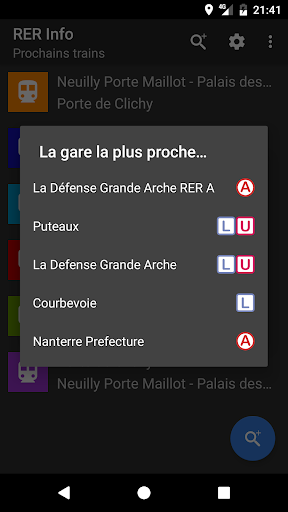 RER info ekran görüntüsü